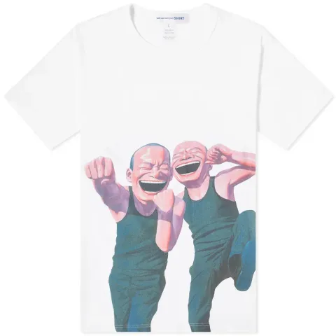 Comme des Garcons SHIRT Yue Minjun Print Tee