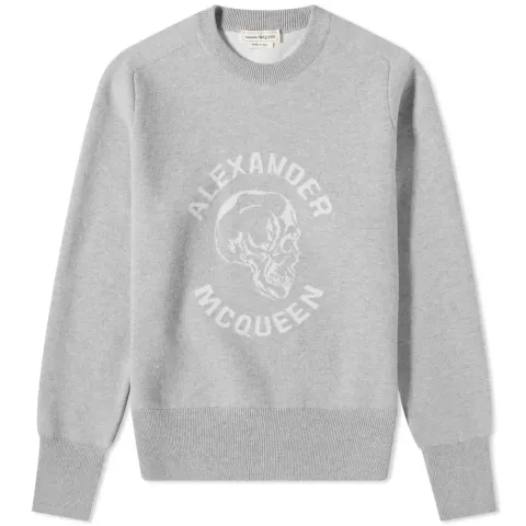Skull Logo Crew Knit