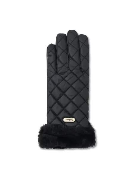 BARBOUR Norwood Leather-Detail Gloves