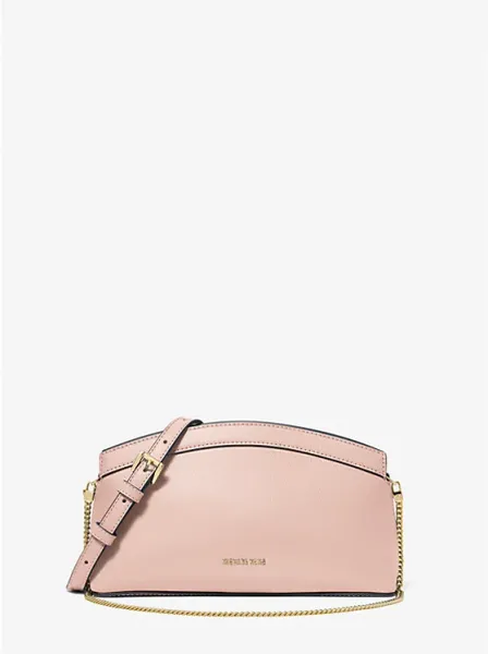 Michael Kors Athena Small Leather Convertible Clutch