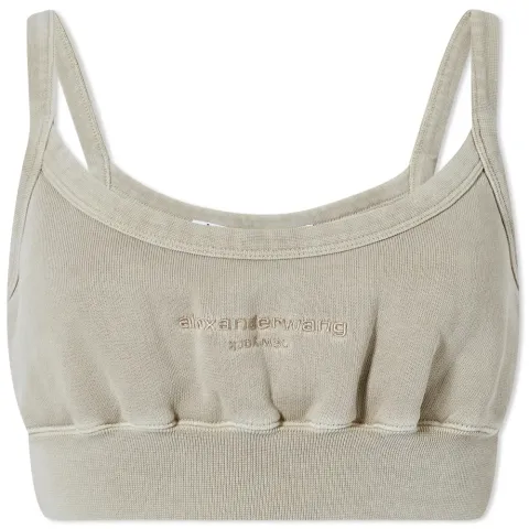 Sweatshirt Logo Bra