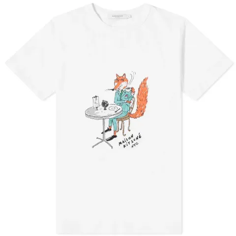 by Olympia Le-Tan Coffee Fox Classic T-Shirt