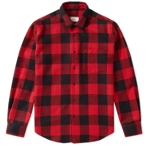 AMI Flannel Overshirt