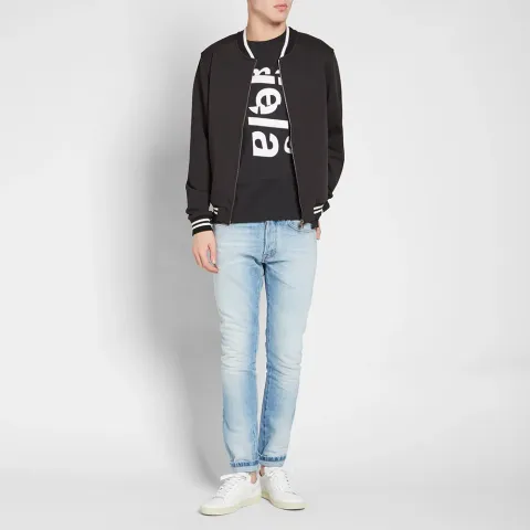 10 Cut & Sew Tonal Logo Tee