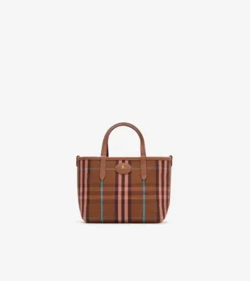Mini Reversible Bloomsbury Tote​ in Ginger orange/gingerbread brown