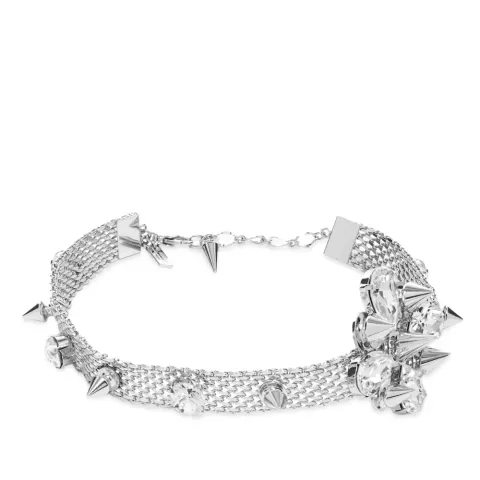 Slim Rhinestone Choker Necklace