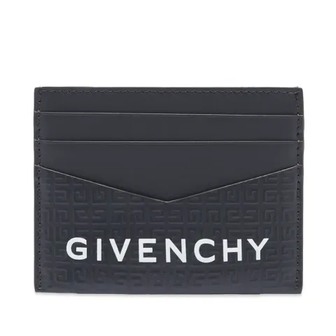 Embossed 4G Logo Bicolour Card Holder