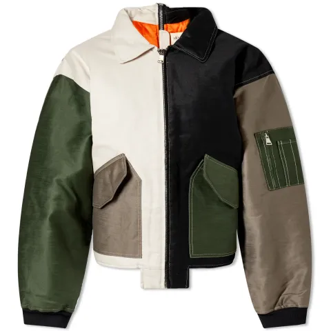 Canvas Bomber Jacket