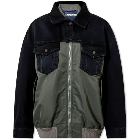 Deconstructed Panel Bomber Jacket