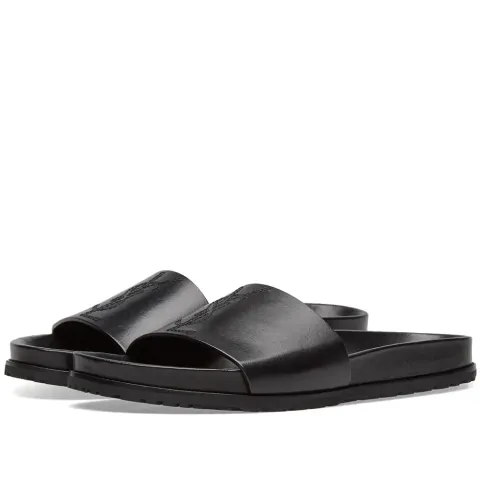 YSL Leather Slide