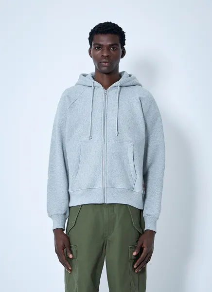Hooded Zip-Up Sweatshirt