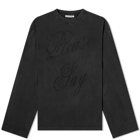 Edra Long Sleeve Faded T-Shirt