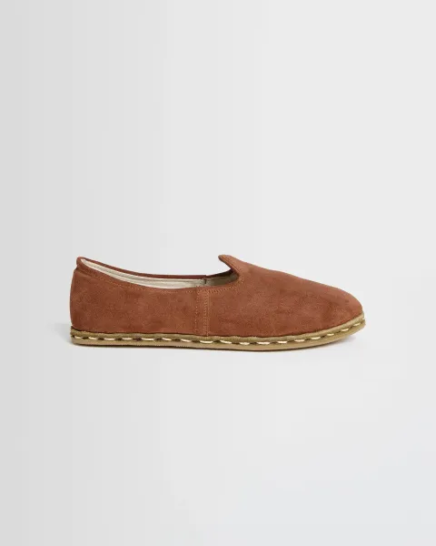 Sabah – Rust Suede Shoes
