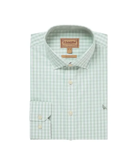 Schöffel Country Thorpeness Tailored Shirt - Aqua Sage