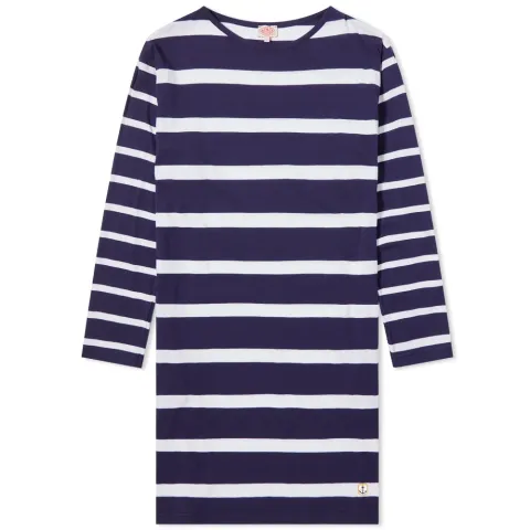 Contrast Stripe Dress