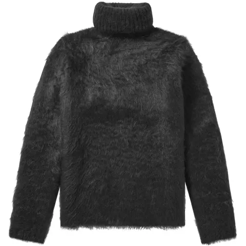 Oversize Mohair Roll Neck