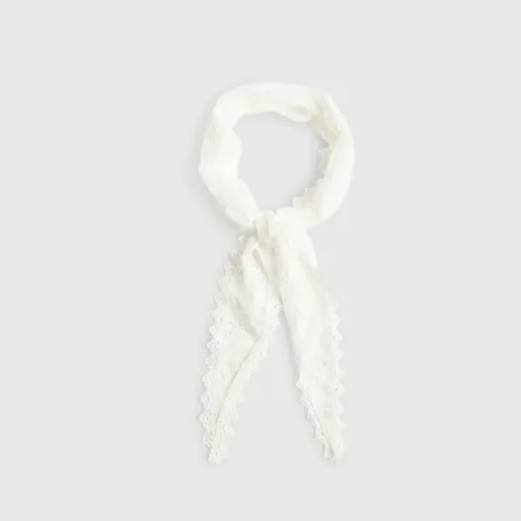 River Island Lace Triangle Scarf