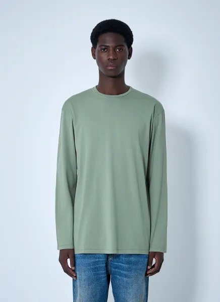 Cotton Long Sleeve T-Shirt
