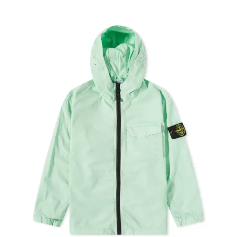 Zip Hooded Overshirt