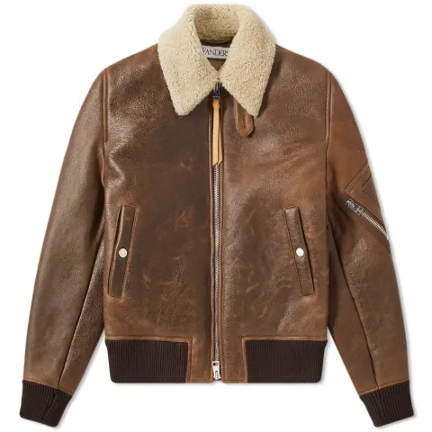 Shearling Aviator Jacket