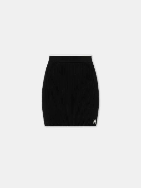 WOMEN - WOMEN'S MA MINI SKIRT - Black