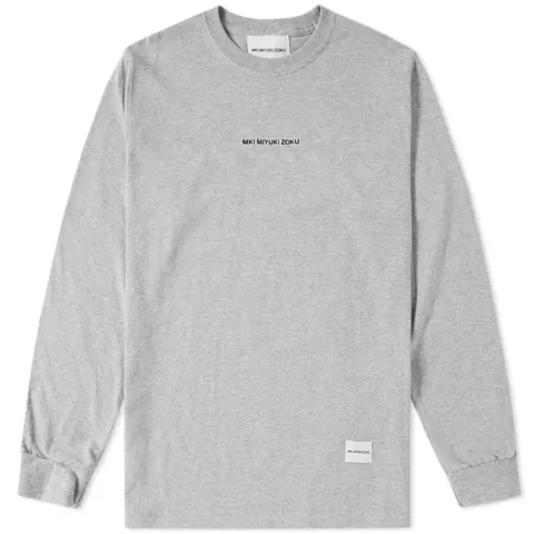 Long Sleeve Embroidered Logo Tee