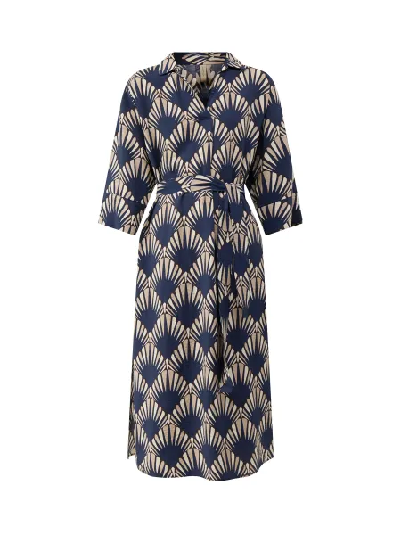 Halin Printed Midi Dress