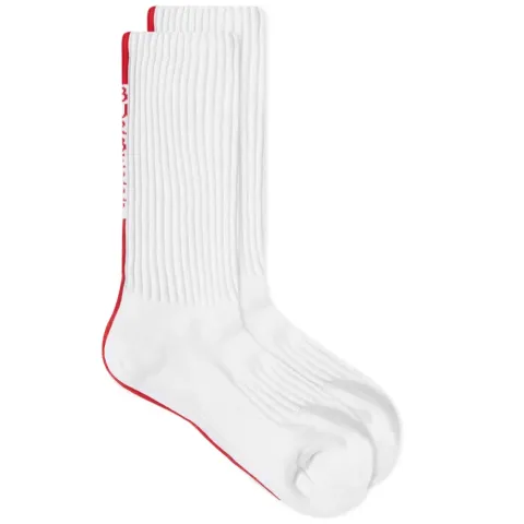 Vertical Logo Sport Sock