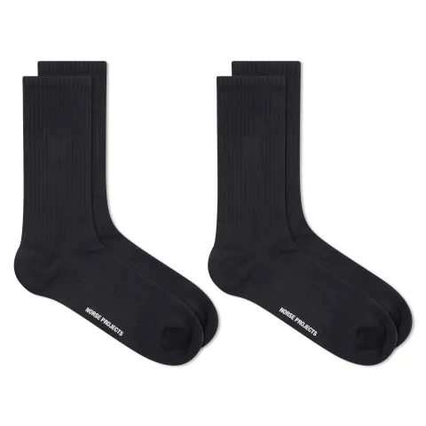 Bjarki N Logo Sock - 2 Pack