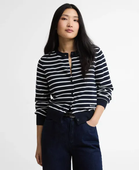 Baiton Striped Cardigan