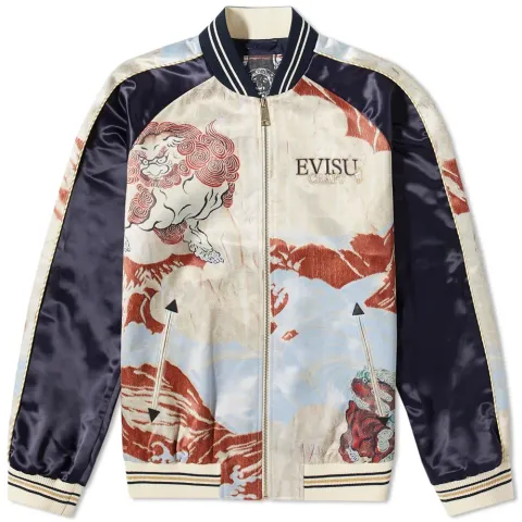 Brocade Pattern Souvenir Jacket