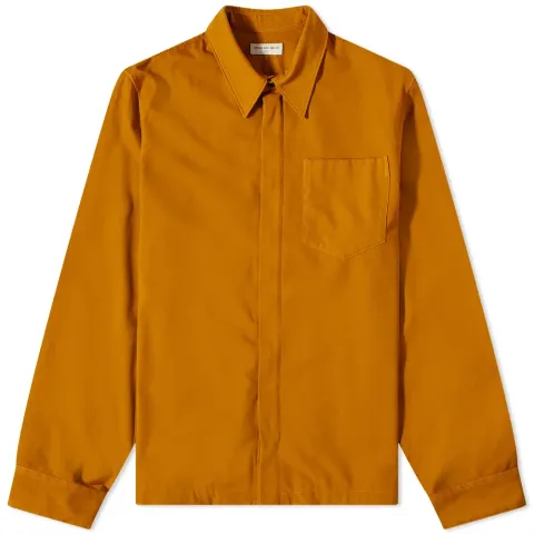 Wool Zip Overshirt