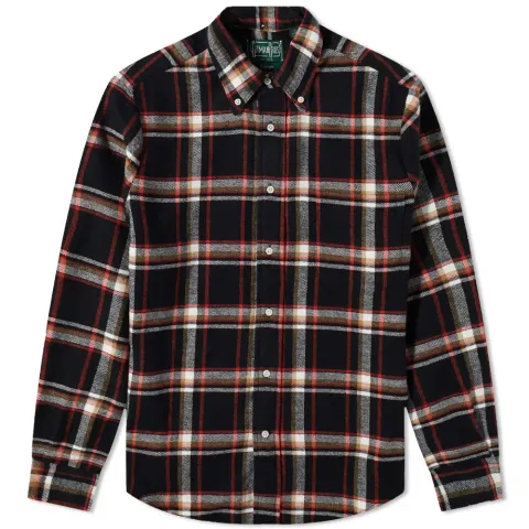 Button Down Country Plaid Shirt