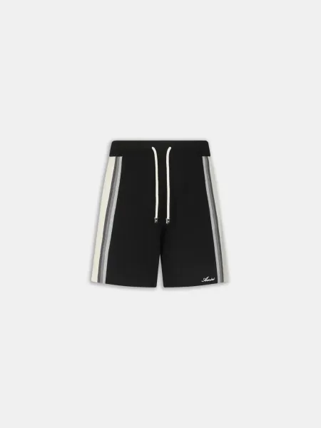 PANELS KNIT SHORT - Black
