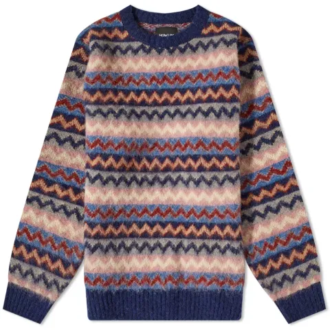 Howlin' Cosmic Fantasies Zig Zag Crew Knit