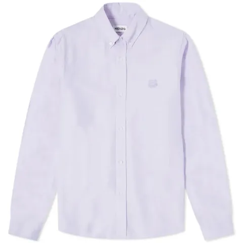 Tiger Crest Oxford Button Down Shirt