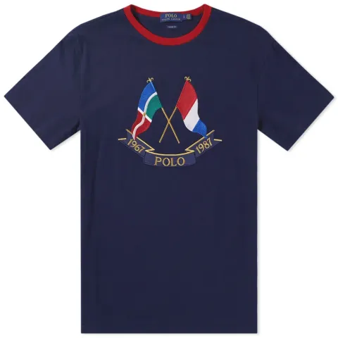 Crossed Flags Tee