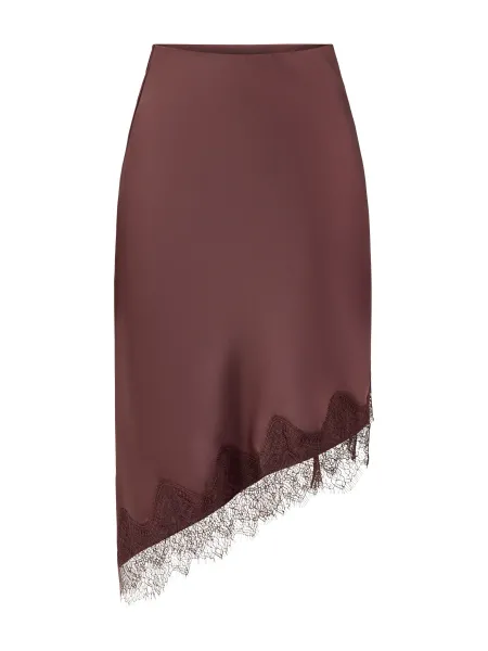 Only Faraya Satin Lace Skirt