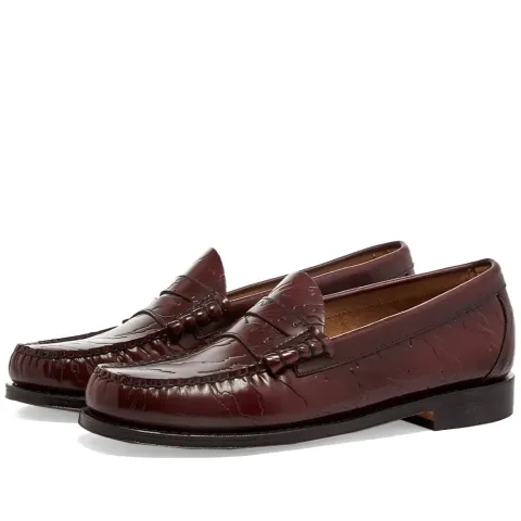x G.H.Bass & Co Weejuns Embossed Larson Loafer