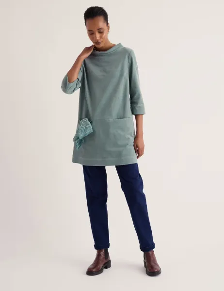 Seasalt Cornwall Pure Cotton Tunic Blue