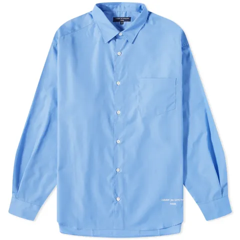 Comme Des Garçons Homme Emroidered Logo Shirt