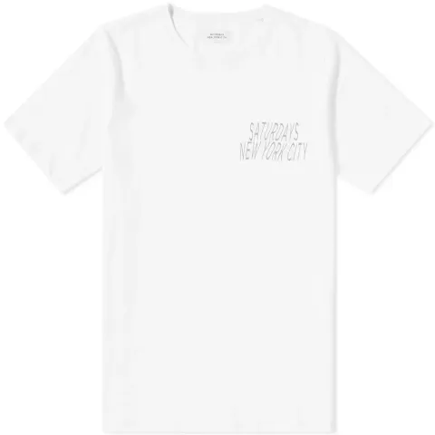 Wave Condensed Logo Tee
