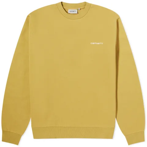Script Embroidery Crew Sweat