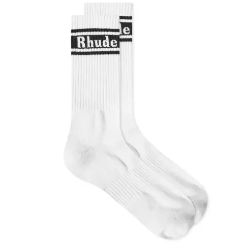 Stripe Logo Sock