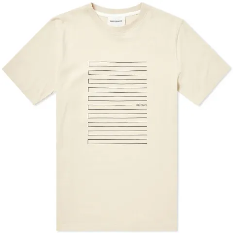 Niels Stripe Screen Logo Tee