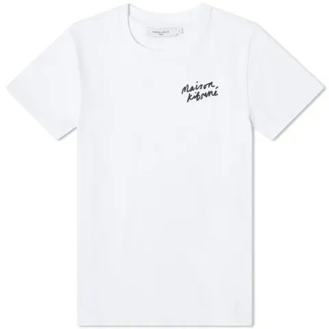 Maison Kitsuné Mini Handwriting Classic Tee