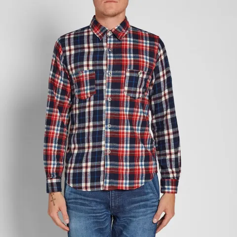 Indigo Check Shirt