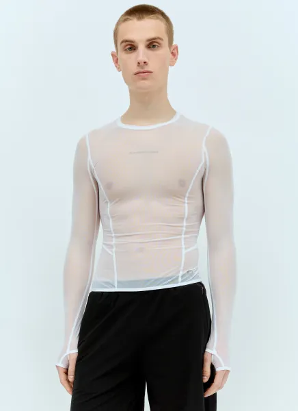 Eden Long Sleeve Mesh Top