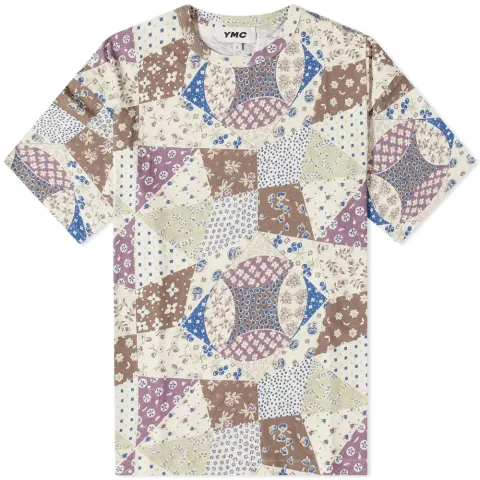 Patchwork Print Triple T-Shirt