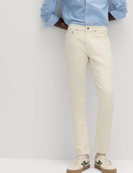 Marks & Spencer Slim Fit Stretch Jeans Ecru